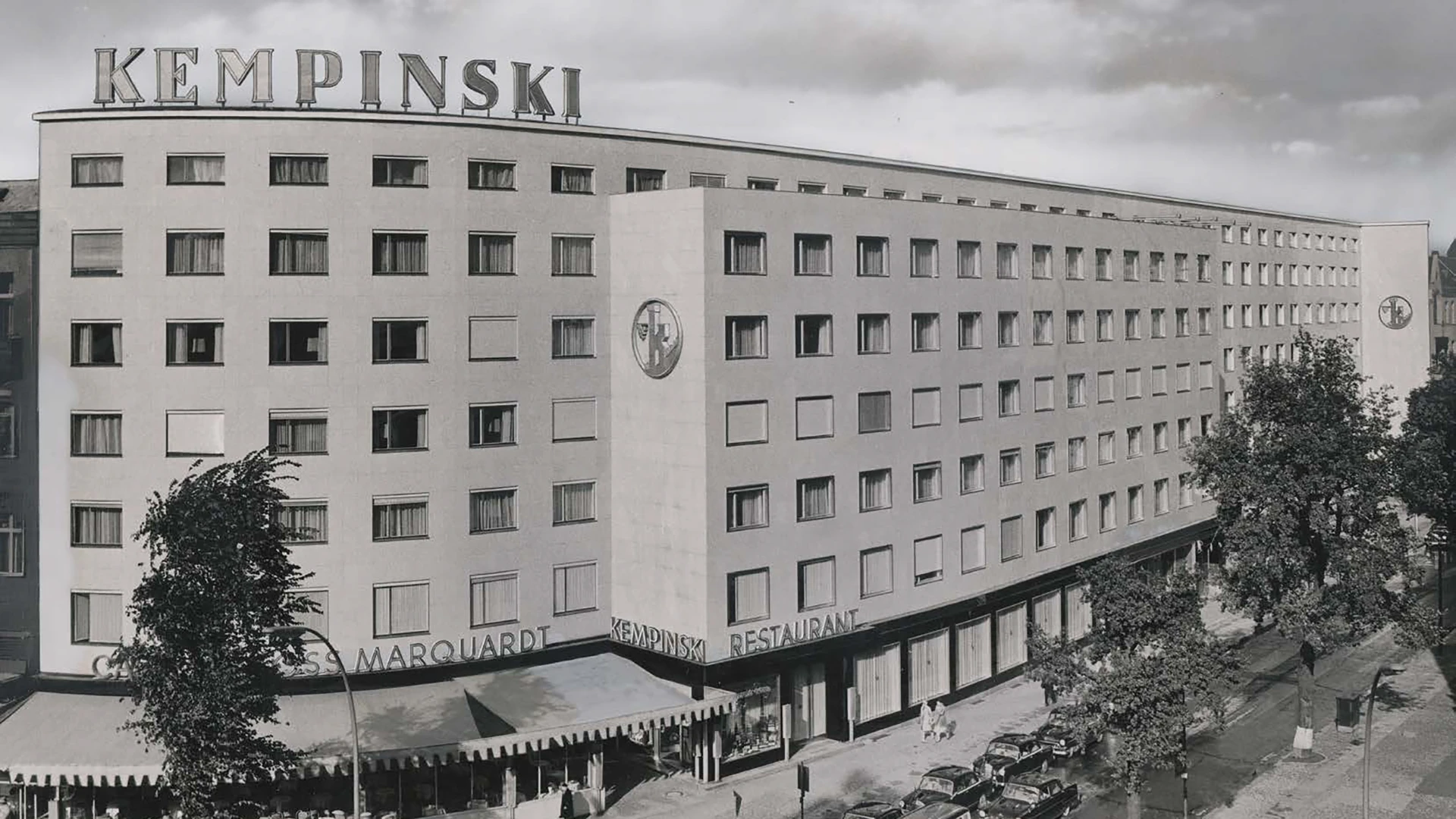 Historic Kempinski hotel building reflecting European hospitality heritage