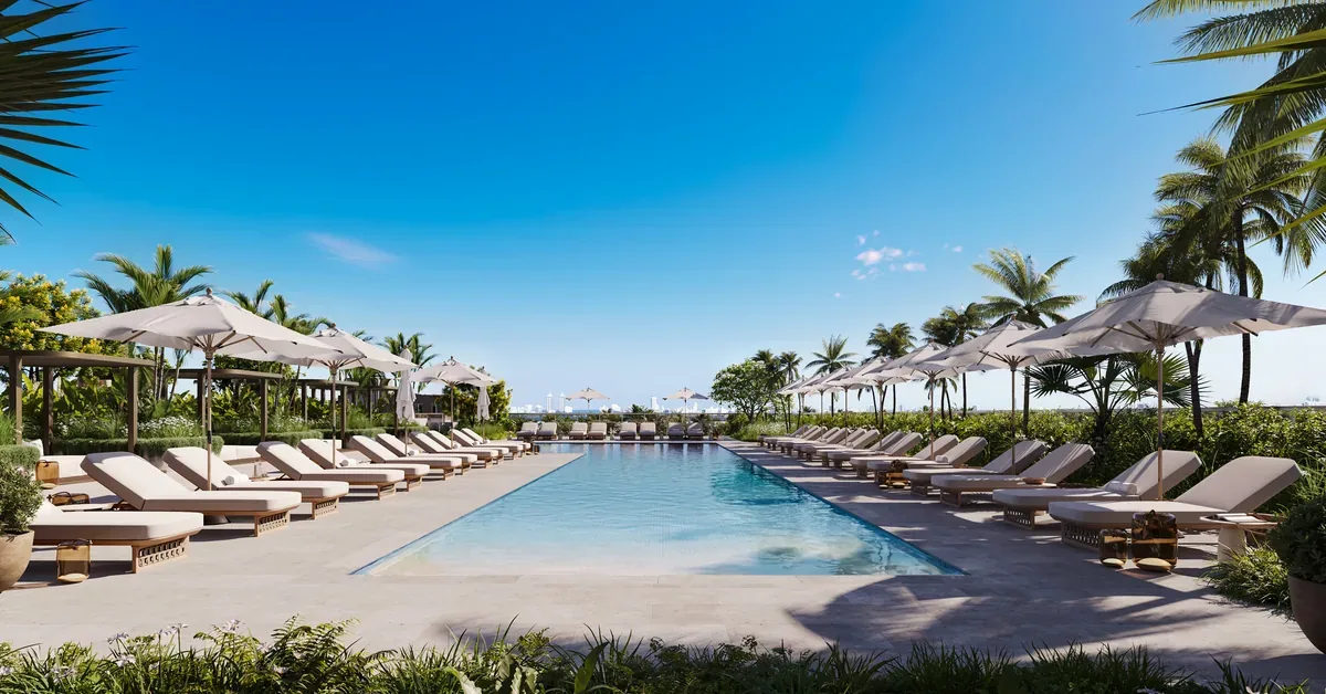 Kempinski South Pool Area